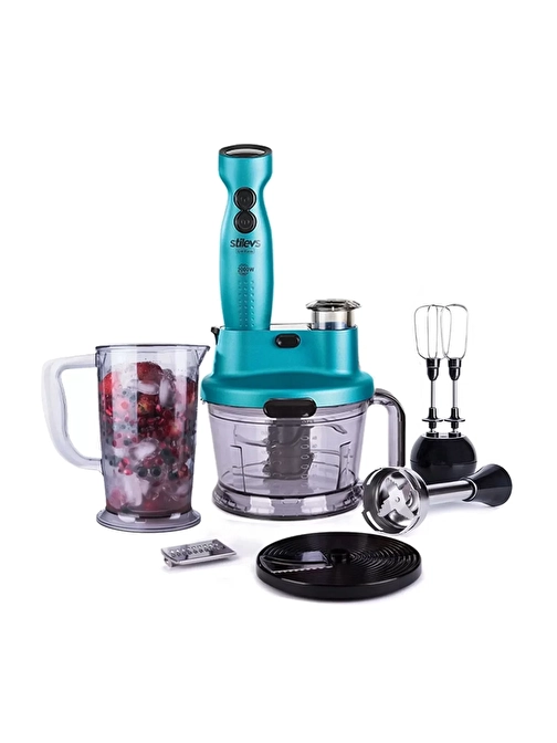 Stilevs Limitless Blender Seti 2000 Wat Sedefli Mavi