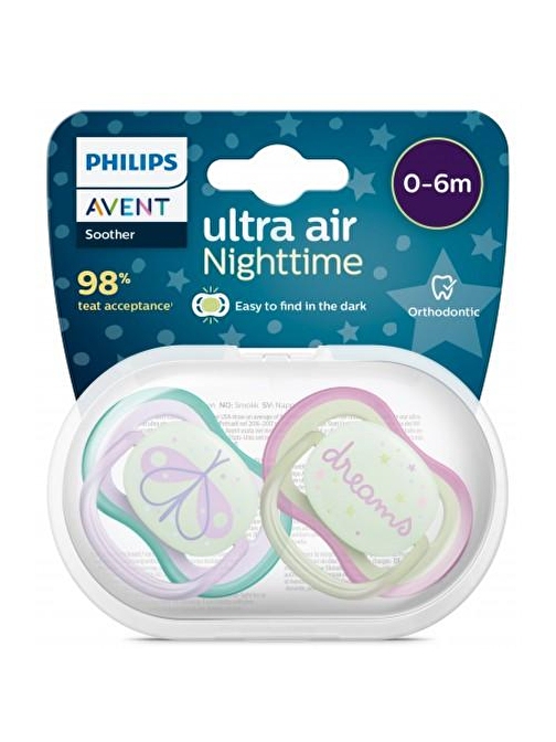 Philips Avent SCF376/19 Ultra Air Emzik 0-6 Ay (Pembe)