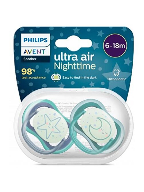 Philips Avent SCF376/13 Ultra Air Emzik 6-18 Ay (Mavi)