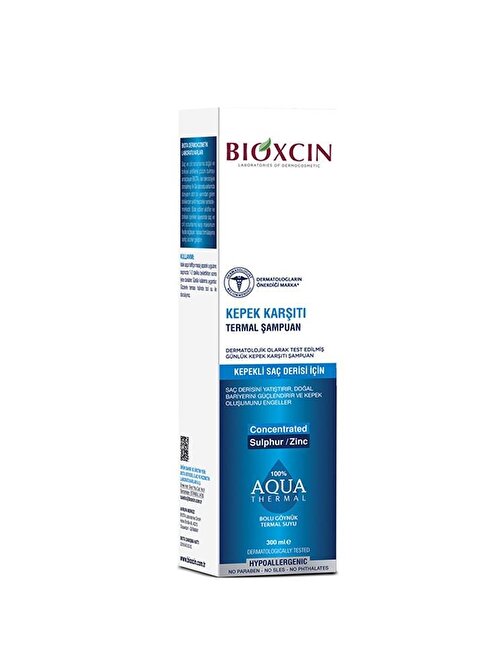 Bioxcin Aquathermal Kepek Şampuanı 300 ML