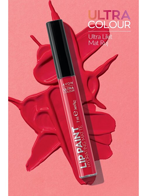 Avon Ultra Colour Ultra Likit Mat Ruj 7 Ml. Lady In Red