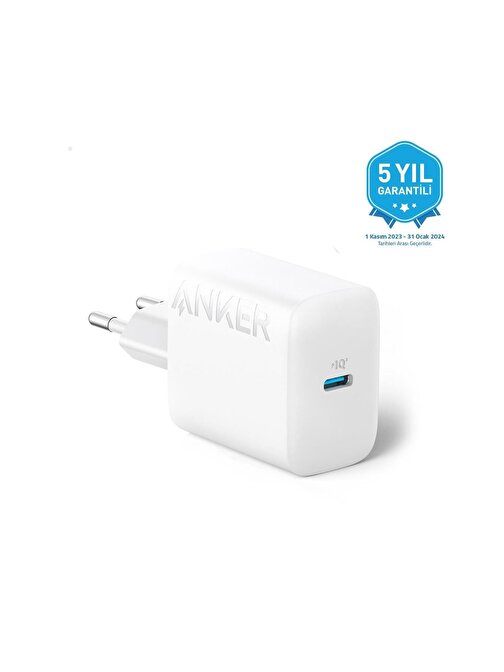 Anker 20W Type-C Şarj Adaptörü Beyaz A2347G21