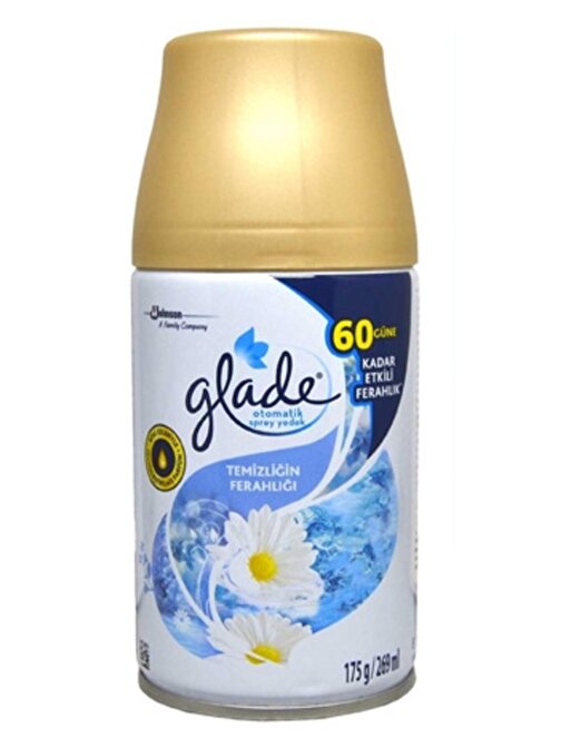 GLADE YEDEK SPREY ODA KOKUSU TEMİZLİĞİN FERAHLIĞI 269 ML