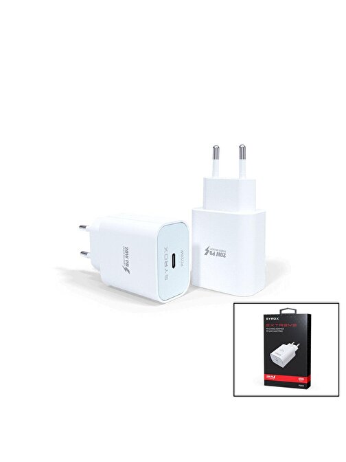 EXTREME TYPE-C HIZLI - BAŞLIK EV ŞARJ ADAPTÖR IPHONE 15 UYUMLU 3.0A - 20W PD (3877)