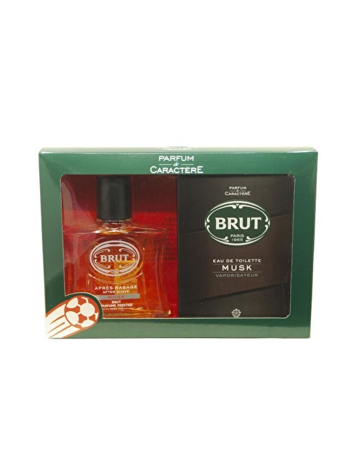 Brut Musk EDT 100 ml Erkek Parfüm Seti