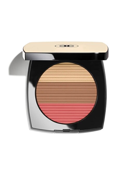 Chanel Les Beiges Healty Glow Sun-Kissed Pudra - Medium Coral