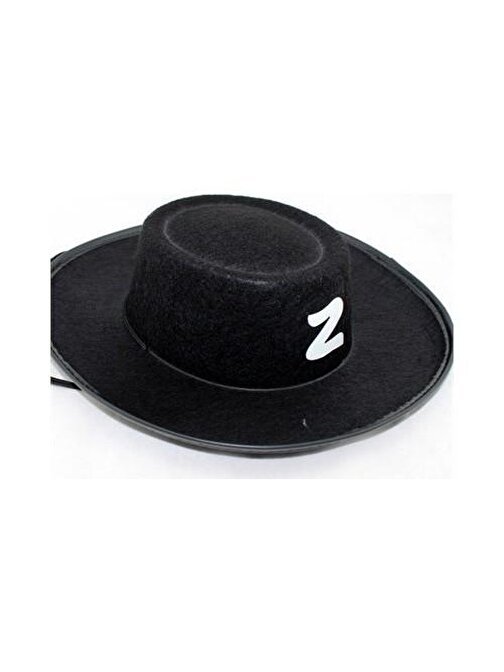 Himarry Z Logolu Çocuk Boy Bağcıklı Zorro Şapkası