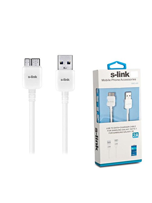 S-LINK SMG-495 NOTE3 DATA ŞARJ KABLOSU