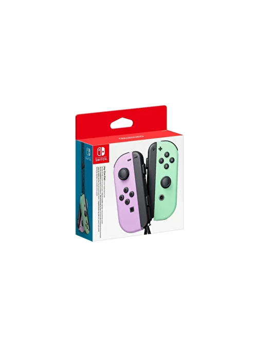 Nintendo Switch Uyumlu Joy Con Pastel Purple Green Mor Yeşil Pastel