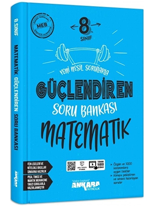 8. Sınıf Matematik Güçlendiren Soru Bankası Ankara Yayıncılık