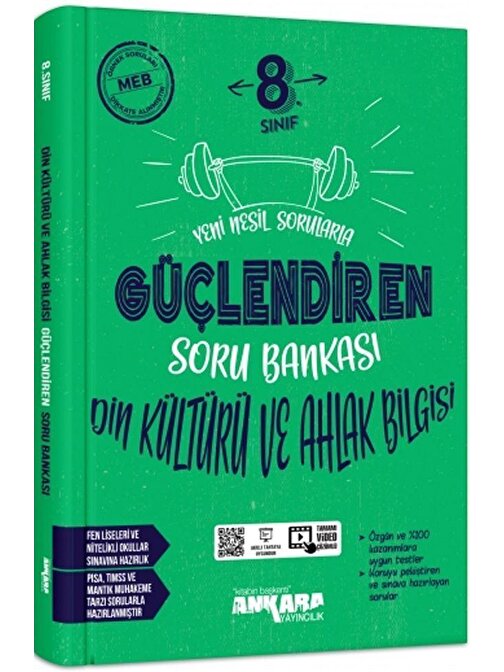 8. Sınıf Din Kültürü ve Ahlak Bilgisi Güçlendiren Soru Bankası Ankara Yayıncılık
