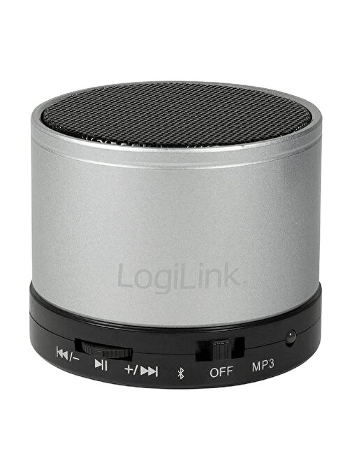 Logilink SP0051 Speaker Bluetooth Micro SD SİLVER