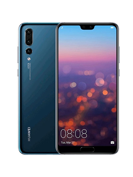 Yenilenmiş Huawei P20 Pro 128 GB Mavi Cep Telefonu (A Kategori - 1 Yıl Garantili)