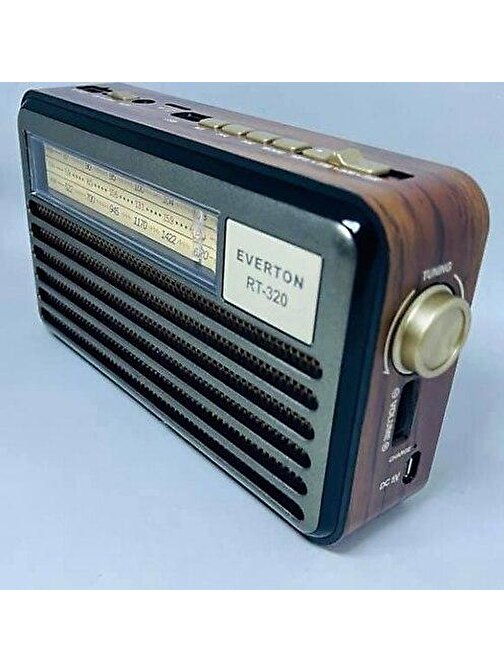 Everton RT-320 Bluetooth-USB-SD-FM Nostaljik Radyo