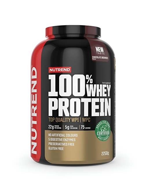 Nutrend Whey Protein Tozu 2250 gr Çikolata & Browni