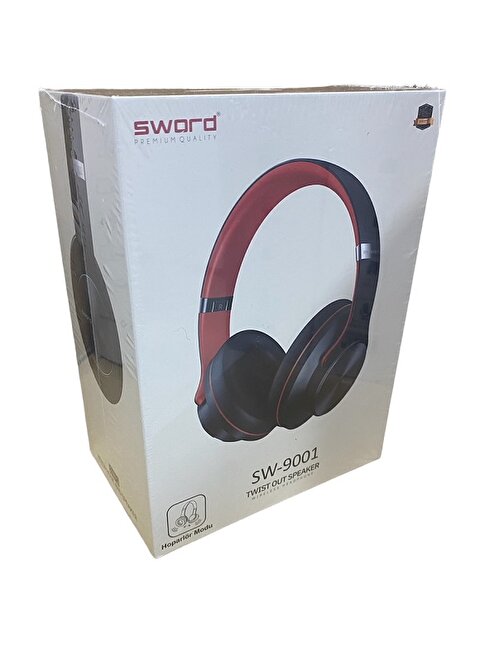 Sword SW-9001 Kulak Üstü Kablosuz Bluetooth Kulaklık ve Hoparlör