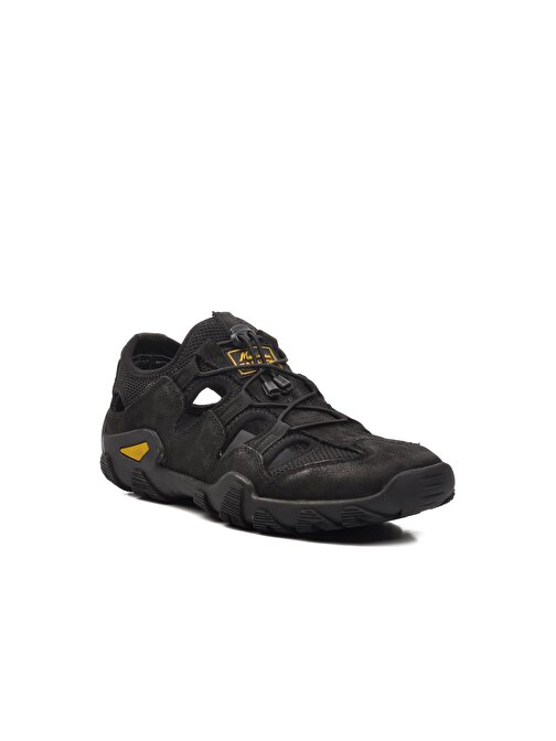 Marcomen 152-15539 Siyah Nubuk Hakiki Deri Erkek Günlük Ayakkabı