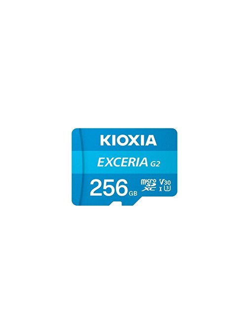 KIOXIA 256GB G2 MICRO SDXC U1 V30 4K 100/50 LMEX2L256GG2 ADAPTÖRLÜ