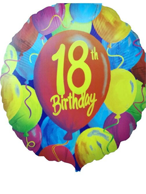 FOLYO BALON RAKAM 18 BALONLU 18''