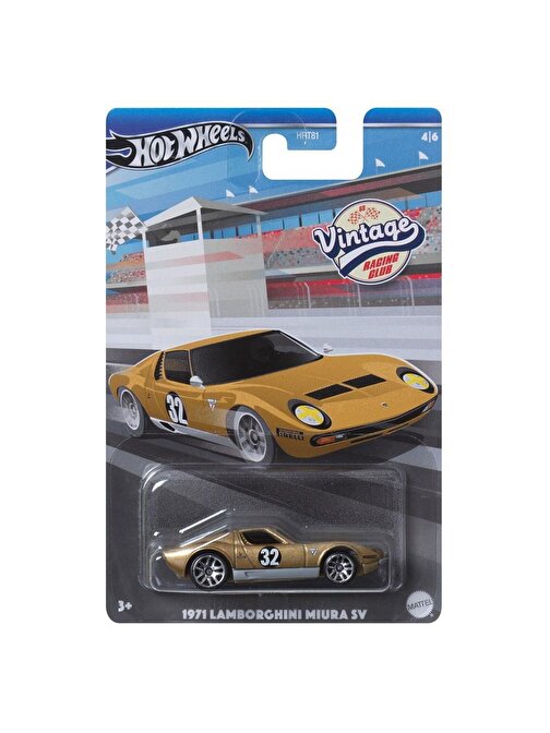 Hot Wheels Vintage Cars 1971 Lamborghini Miura SV HRV03