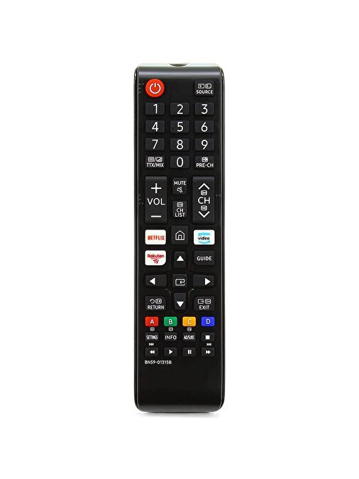 WEKO KL SAMSUNG BN59-01315B NETFLIX-PRIME VIDEO-RAKUTEN TUŞLU KISA LCD LED TV KUMANDA (40192=2860)