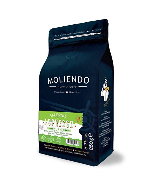 Moliendo Salerno Espresso Blend Kahve 250 gr.