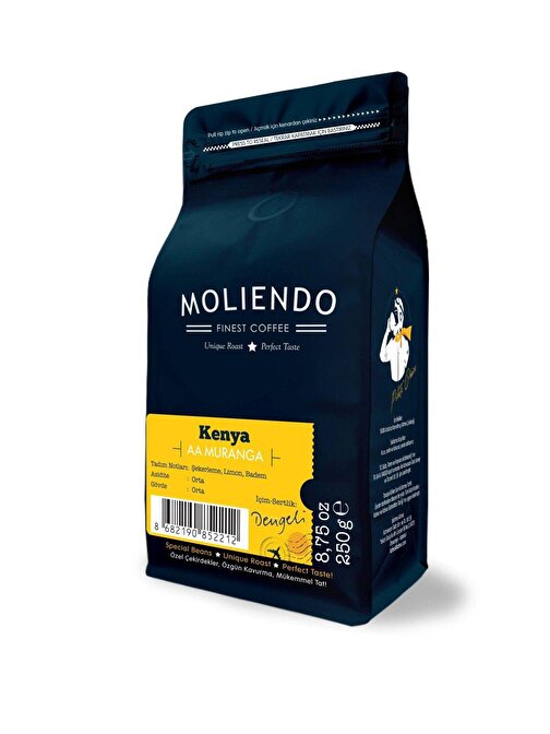 Moliendo Kenya AA Muranga Yöresel Kahve 250 gr.