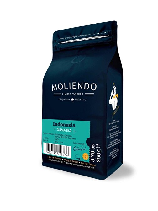 Moliendo Indonesia Sumatra Yöresel Kahve 250 gr.