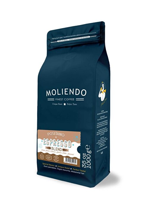 Moliendo Positano Espresso Blend Kahve 1000 gr.