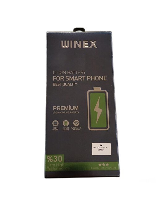 Global Redmi Note 11 Pro / 5G Uyumlu Güçlendirilmiş Premium Batarya WNE1122
