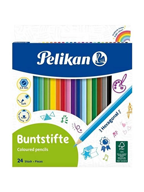 Pelikan Kuru Boya Kalemi 24 Lü 724013