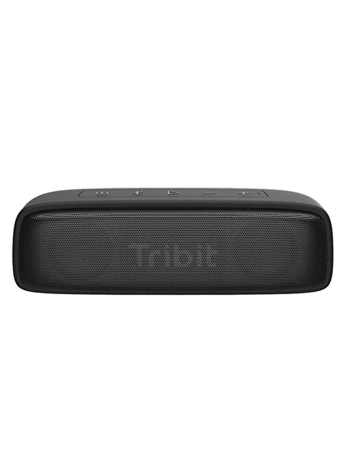 Tribit XSound Surf 2x6W 10 Saat Oynatma Süresi IPX7 Su Geçirmez Taşınabilir TWS Bluetooth Hoparlör Siyah