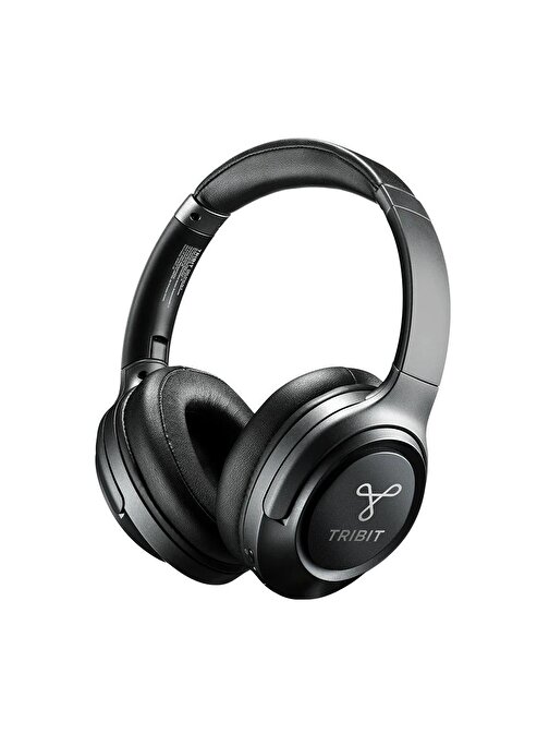 Tribit Xfree Go S 30 Saat Çalma Süresi Çift Mod Xbass Ses 5.3 Bluetooth Kulak Üstü Kulaklık Siyah