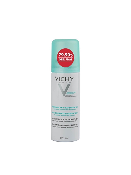 Vichy Anti-Transpirant Terleme Karşıtı Deodorant 125ml Kampanyalı Fiyat