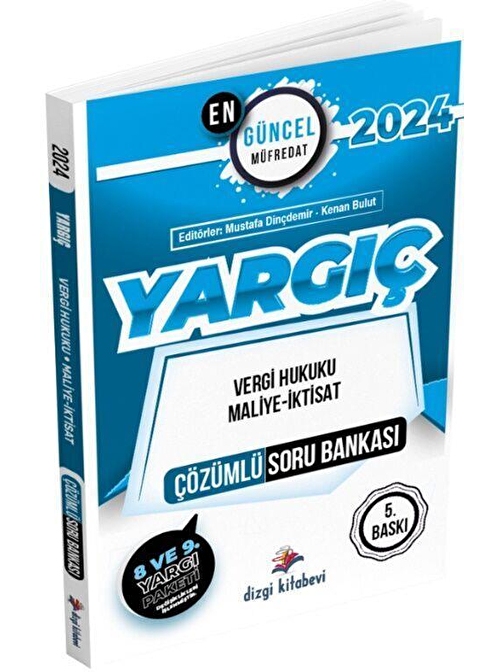 Yargıç Vergi Hukuku Maliye İktisat Soru Bankası Dizgi Kitap