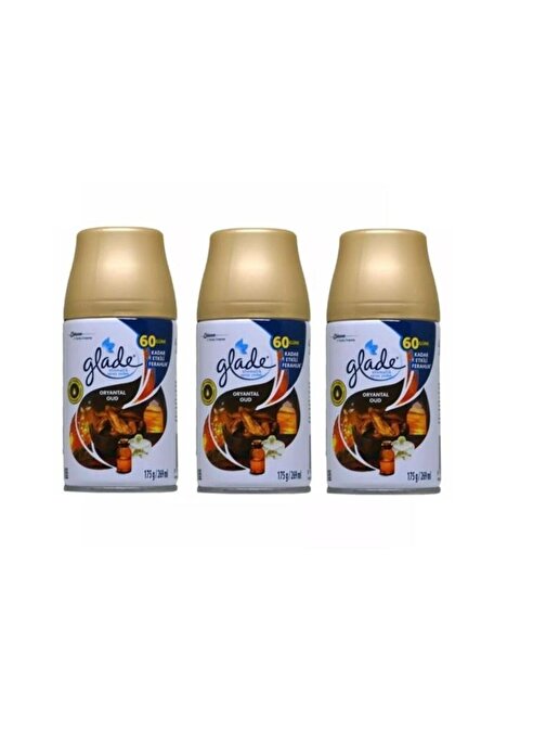 Glade Otomatik Sprey Oda Kokusu Yedek Oryantal Oud 3 X 269 Ml