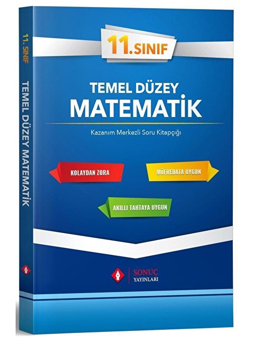 11. Sınıf Temel Düzey Matematik Tek Kitap Sonuç Yayınları