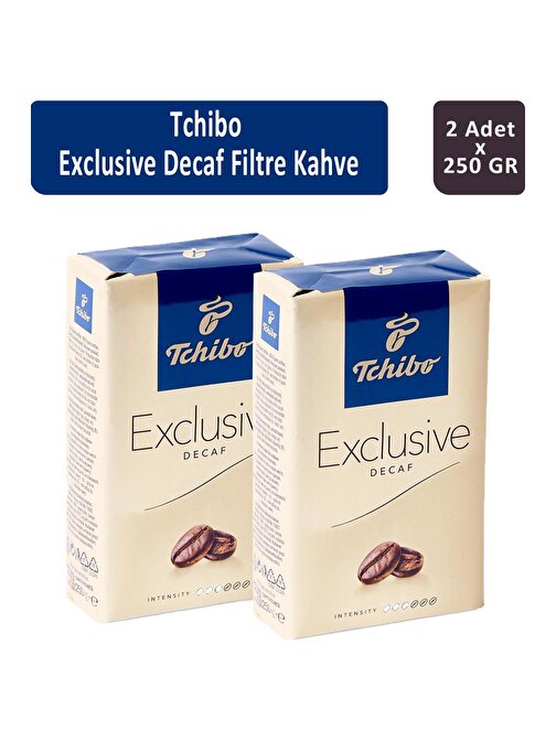 Tchibo Exclusive Decaf Filtre Kahve 250 gr x 2 Adet