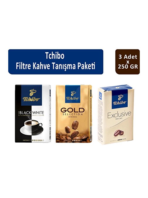Tchibo Filtre Kahve Tanışma 250 gr x 3 Adet