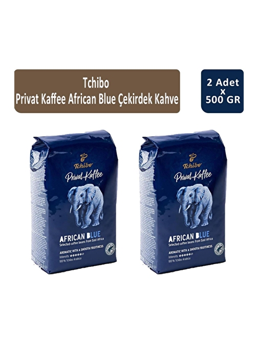 Tchibo Privat African Blue Filtre Kahve 500 gr x 2 Adet