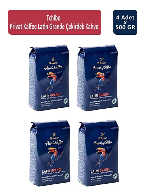 Tchibo Privat Latin Grande Filtre Kahve 500 gr x 4 Adet