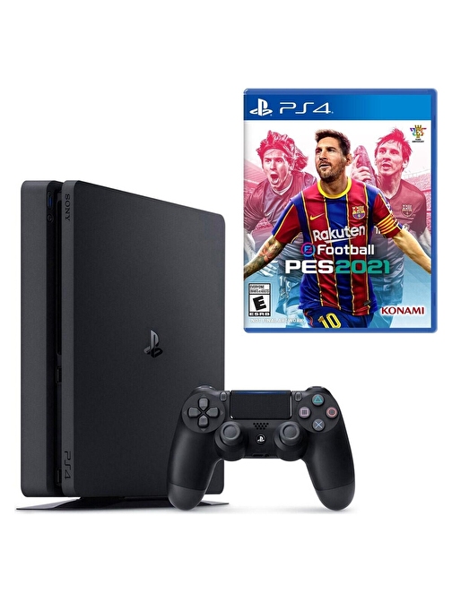 Sony Playstation 4 Slim + PS4 Pes 2021