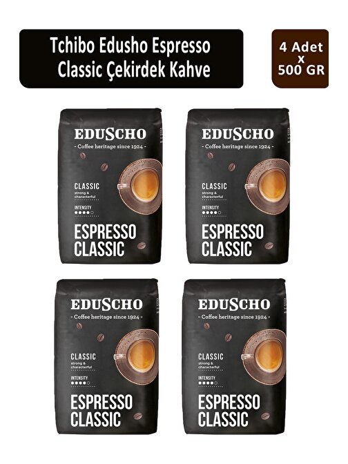 Tchibo Eduscho Caffe Espresso Classic 500 gr x 4 Adet