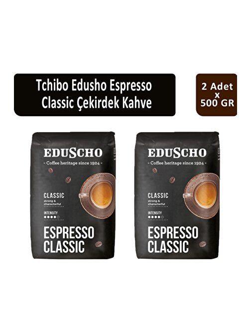 Tchibo Eduscho Caffe Espresso Classic 500 gr x 2 Adet