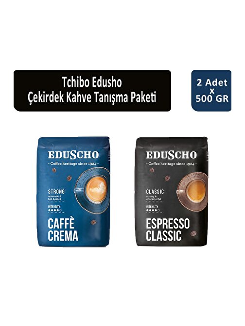 Tchibo Eduscho Çekirdek Kahve Tanışma Paketi 500 gr x 2 Adet