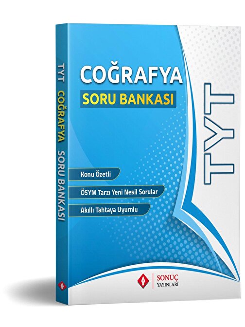 TYT Coğrafya Soru Bankası Sonuç Yayınları