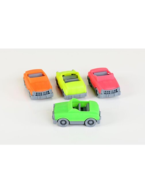 Atay Toys Miniq City Car Cabrio Neon(1 Adet)