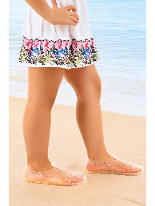Kiko Kids Elin Günlük Deniz Havuz Kız Çocuk Plaj Ayakkabısı