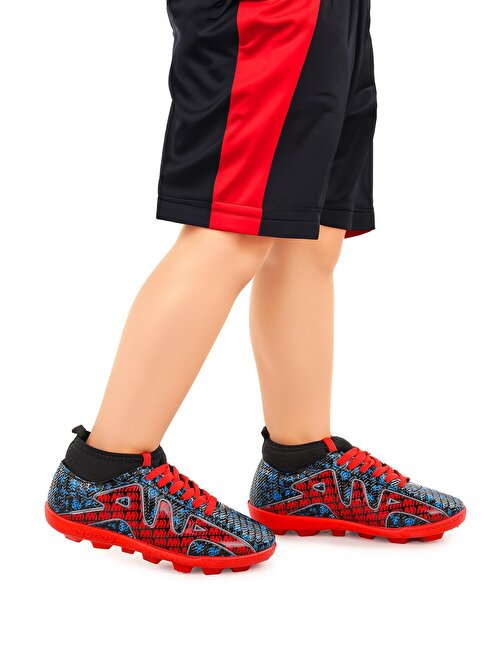 Kiko Kids Sumpa Boğazlı Çim Saha Krampon Erkek Çocuk Futbol Ayakkabı