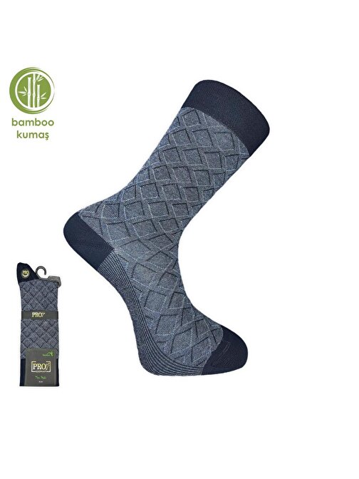 Pro Çorap G.Poti Bambu Erkek Çorabı Mavi (17005-R2)
